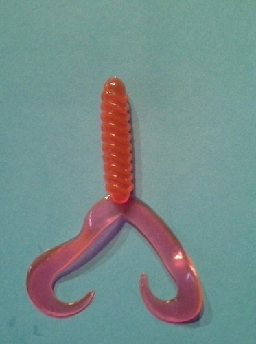 c10 en caoutchouc de poissons ANGEL Accessoires art Leurre SHAD/'s Twister Double-queue Twister