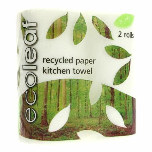 Ecoleaf By SumaEcoleaf 3 Ply Kitchen Towels12 x 2 rolls 
