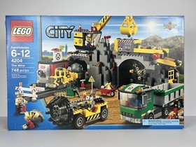 LEGO CITY: The Mine (4204) 100% Complete Set With Manuals And Box