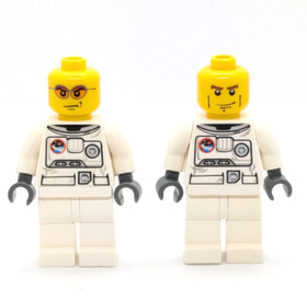 Lego City Space Exploration - Astronaut Minifigures (cty0221 cty0223) 3365 3367