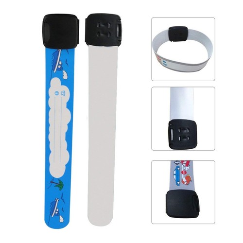 Emergency Bracelet For Child 8 Piece Safety Waterproof ID Name Wrist Bands