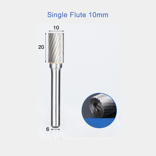 6-16mm Rotary Burr File Carbide Milling Grinding Cutter For Metal Wood Plastic