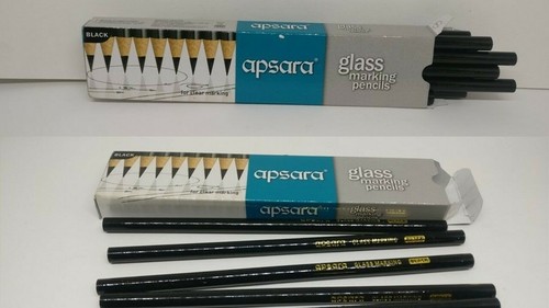 vinyl 10 Apsara Glass Marking BLACK PencilWrites on leather,glass,metal