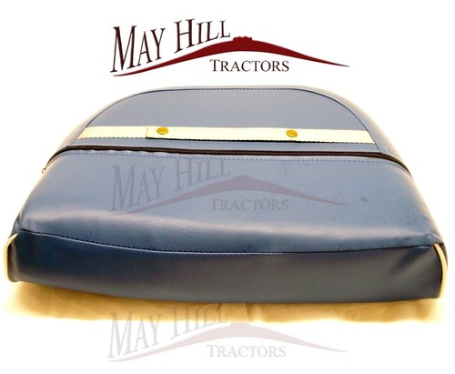 Fordson Dexta /& Super Dexta Tractor Seat Cushion Set Blue//White Embroided
