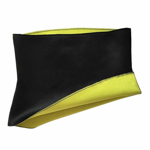 Neoprene Men Women Girdle Body Sauna Sweat Shaper Waist Trainer BLACK Sport Belt