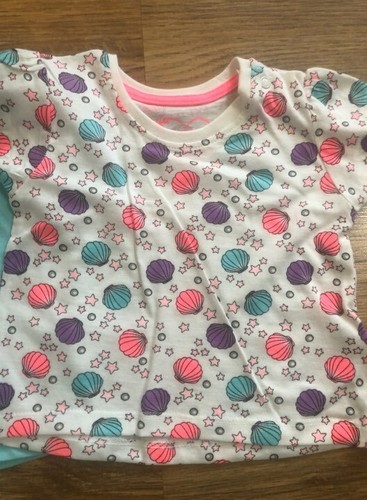 PRIMARK PK3 BABY GIRLS MERMAID T-SHIRTS TOP BNWT ALL AGES
