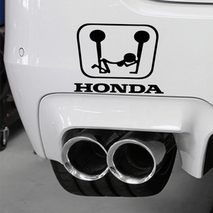 Rude Honda Badge Decal Honda Civic Decal Honda S2000 Honda NSX Honda Type R