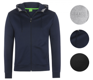 Hugo Boss Men/'s Premium Zip Up Sport Hoodie Sweatshirt Track Jacket 50333978