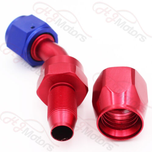 AN6-6AN Stainless Steel Braided Oil Fuel Line Fitting Hose End Adaptor Kit 5 M