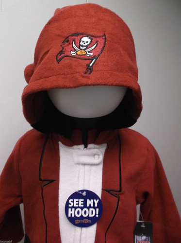 Mascotwear NFL Tampa Bay Buccaneers Infant-Toddler Costume Outfit Pajamas New