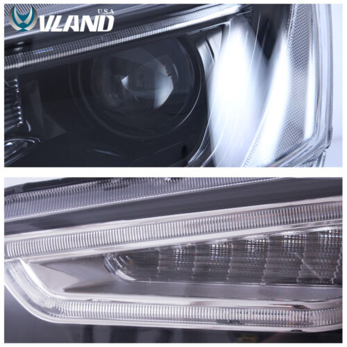 EVO X Assembly LED Headlights & Tail lights Smoked For Mitsubishi Lancer 