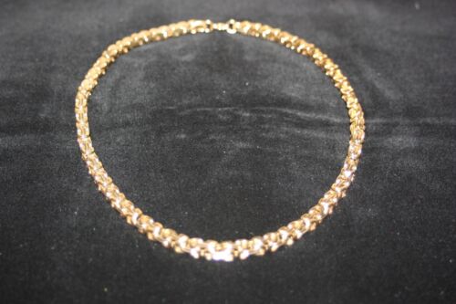 60cm Goldkette Edelstahl 24 Karat vergoldet Königskette Herrenkette Gold 6 mm 