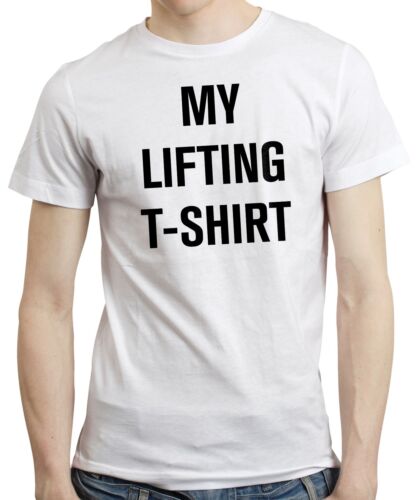 Funny Weightlifting Gym Workout Fitness Training Top Tshirt My Lifting T-shirt 