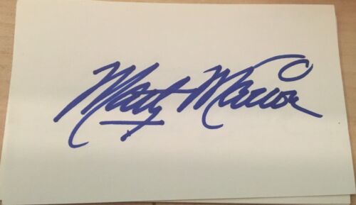 Marty Marion  Auto 3x5 