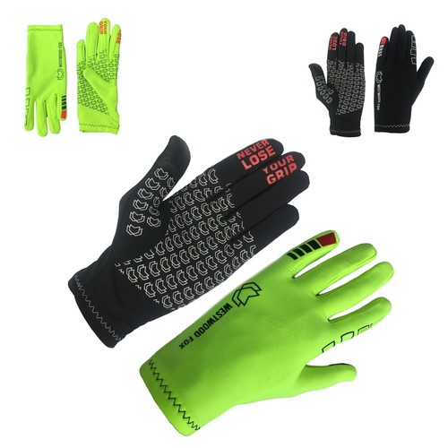 WFX Cycling Gloves Light weight Running Touchscreen Full Finger Biking Gloves