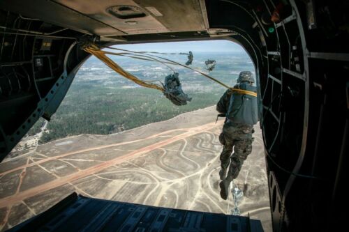 Details about  / 82ND AIRBORNE POSTER EXIT 24 X 36 Inches Looks Awesome!