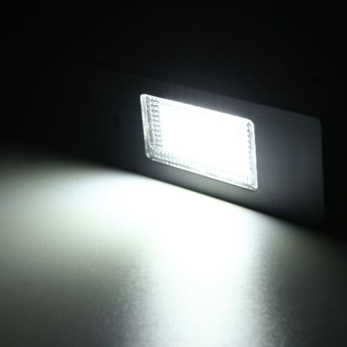 White FREE ERROR LICENSE PLATE LED LIGHTS FOR BMW Z4 E63 E64 E81 E85 E87 650i M6 