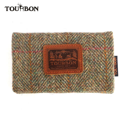 TOURBON Handmade Shooting Wallet Shotgun Certificate Licence Phone Holder Gift