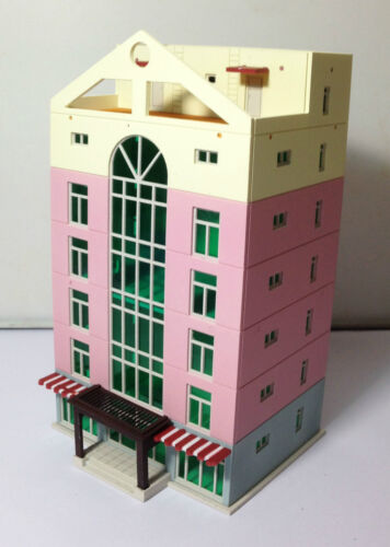 Outland Models Railway Colored Modern City Stylish Commercial Building N Gauge 