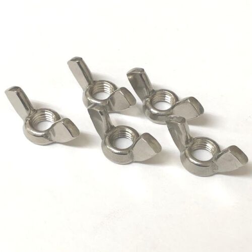 M4 M5 M6 Wing Nuts A4 Stainless Steel Marine Grade Winged Nut