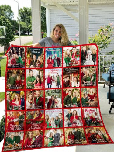 Christmas Movie collection  for Xmas Fleece Quilt Blanket  gift