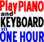 Adult Beginners Music Book Learn to Play Piano Keyboard in 1 hour GUARANTEED
