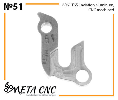 Details about  / Derailleur hanger № 51 META CNC analogue PILO D43