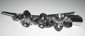 Crystal Concord Hair Clip Made Wth Swarovski Crystals