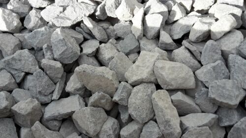 Basaltsplitt Lava 25 kg Basalt Splitt schwarz grau 32-63 mm Anthrazit 
