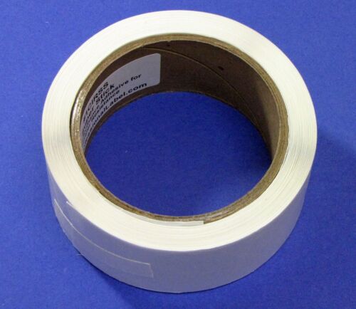 Crystal Clear Round Labels Roll 1.5" Extreme Stick Adhesive Sticker Seal 15CIRES 
