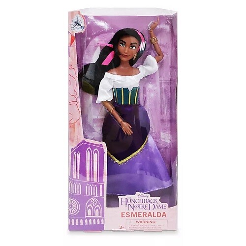 Disney Hunchback Of Notre Dame Esmerelda Classic Doll Entièrement neuf dans sa boîte