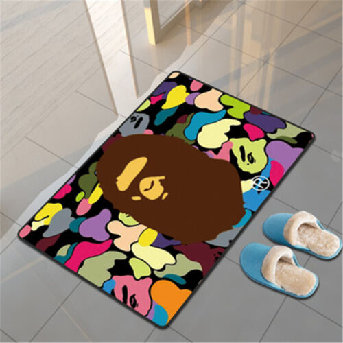 Bape A Bathing Ape Carpet Mat Bedroom Living Room Floor Mat Fashion Non-slip Rug 