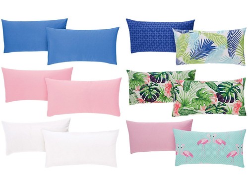 2 Renforcé Kissenbezüge Renforce Pillowcase for Body Pillow 40