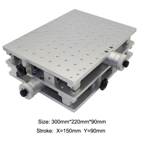 2-Axis Moving Table Portable Cabinet Case XY Table for Laser  Marking Engraving