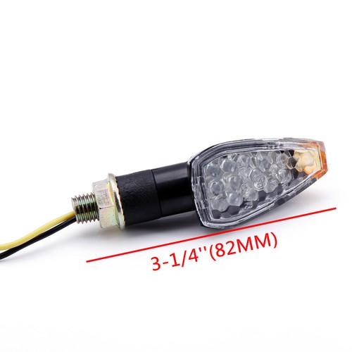 1 Pair Motorcycle Turn Signals Lights Save Energy LED Direction Lamp Honda US