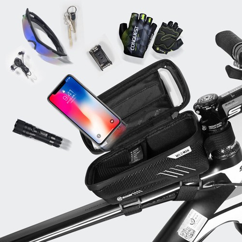 Mountain Bike Bag Rainproof MTB Front Bag Mobile Phone Case Cycling Accessories