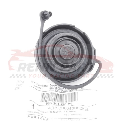 Genuine Porsche Cayenne Gas Cap Fuel Cap with Strap and Rivet 03-10 95520124121