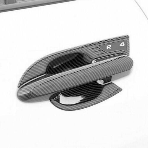 Surrounds For Toyota RAV4 2019 2020 Accessories Carbon Fiber Door Handle Cover