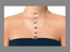 Single Floating Natural Freshwater Cultured Pearl Illusion Necklace Dainty 41iFW