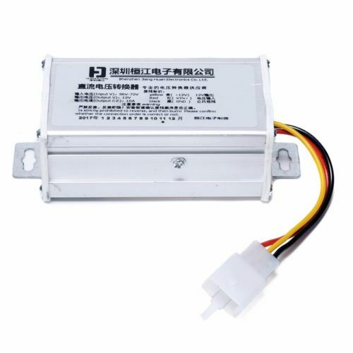 1PC DC 36V-72V Input Electric Bicycle Converter Adapter Down Transformer