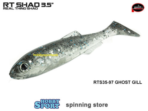 RT SHAD 3,5/" MOLIX  COLORE 97 GHOST GILL CONF 5 PZ SPINNING LAGO FIUME