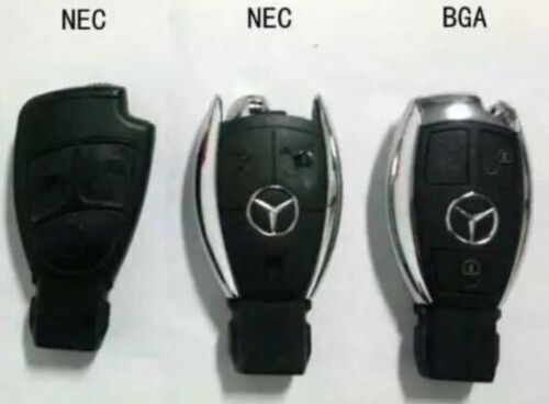 Llave Virgen Smart Key Electrónico Mercedes Benz NEC y BGA probado ha programar 