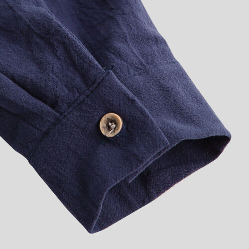 INCERUN Men/'s 100/%Cotton Henley T-shirt Top Long Sleeve Casual Smart Shirts Tee