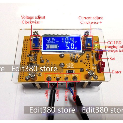 Adjustable DC-DC Buck Step Down Module Voltage Converter 7-36V to 2-32V 10A