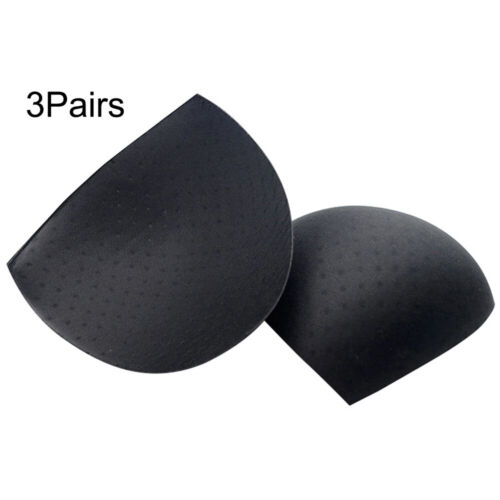 Details about   Bra Pad Inserts Push Up Breast Bikini Enhancers Pads Womens 3 Pairs Breathable 