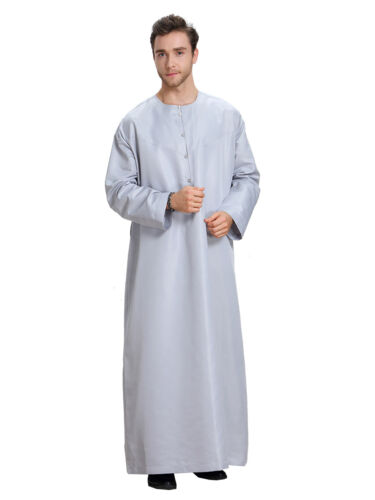 LES HOMMES MUSULMANS caftan robe Thobe Thoub abaya robe dishdasha Arabic robe vêtements