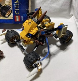 LEGO LEGENDS OF CHIMA: Lennox' Lion Attack (70002) Incomplete Set FLAWS READ