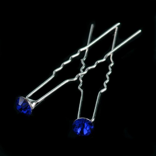 Set 10 Épingles à Cheveux Strass Communion Mariage Parure pour Crystal Broche