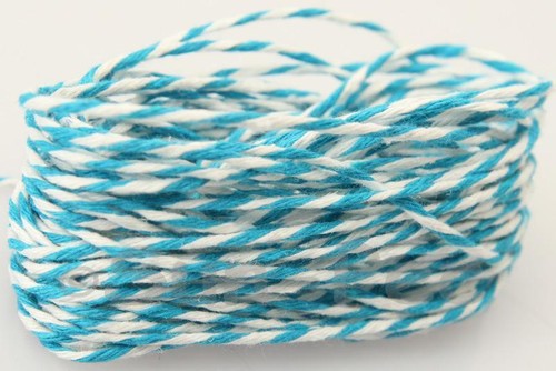8//12ply país artesanía Hazlo tú misma Cuerda de algodón Bakers Twine Colorido Trenzado Cable 5-50yd