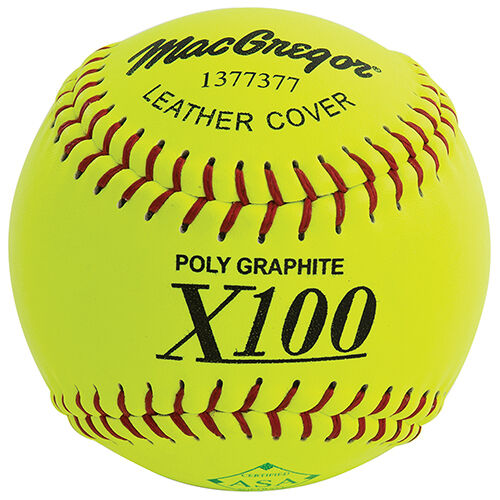 MacGregor® X52RE ASA .52/300 Slow Pitch 12&#034; Softball (1 Dozen)